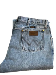 Wrangler 47 MWZ Jeans Herren 40X34 Blau Regular Fit Straight Denim Western Cowboy - Bild 1 von 11