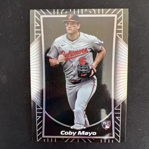 2025 Topps Chrome Coby Mayo Rookie Shadow Etch Case Hit RC #SE-12 Orioles - Bild 1 von 4