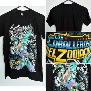 Caballeros del Zodiaco Knight of the Zodiac Saint Seiya T-Shirt Spanish Size S - Picture 1 of 12
