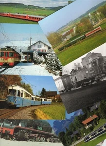 TRAIN - TRENO - ZUG - TREN - TOG - ПОЕЗД lotto di 15 cartoline differenti - TR1 - Foto 1 di 19