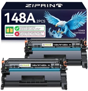 6Pack! 6 Black Toner Cartridges for HP 148A W1480A M4001/4101 Series With Chip!! - Picture 1 of 9