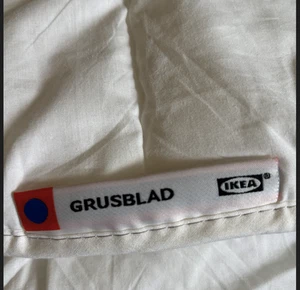 IKEA Grusblad Twin Size Quilted Comforter Throw Blanket White 83x63 - NEW - Picture 1 of 5
