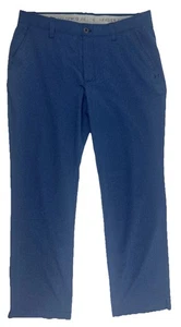 Under Armour Mens Match Play Golf Pants Blue PunchShot 38X32 Performance stretch - Picture 1 of 22