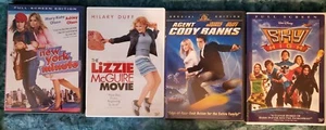 4 DVDs set New York Minute Agent Cody Banks Lizzie McGuire Sky High Pre-owned - Imagen 1 de 2