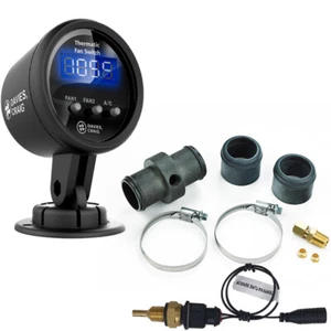 Digital Fan Gauge Switch & 1/4" NPT Sensor & Adapter Kit (#0500 + #0465 + #0409) - Picture 1 of 8