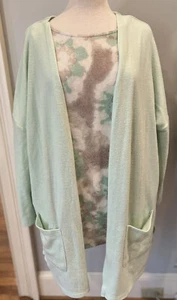 RUBY ROAD WOMAN 2X Cardigan & Top Set Lightweight Fleece Pockets Excellent EUC - Picture 1 of 14
