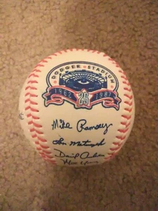 1987 Los Angeles Dodgers Stadium 25 years FACSIMILE Team Baseball SGA Lasorda - Picture 1 of 6