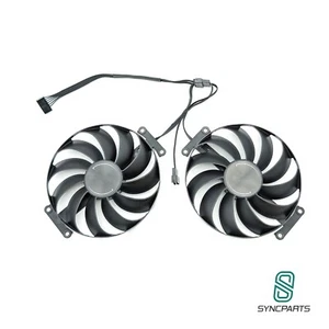 Grafikkartenlüfter 2er Set 95mm für ASUS GeForce RTX 3070 OC , RTX 3060 Ti - Afbeelding 1 van 5