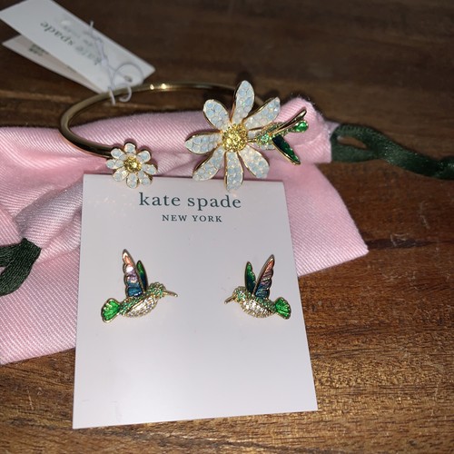 Kate Spade Braccialetto e Orecchini colibrì