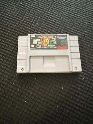 Ms. Pac Man Pacman Super Nintendo SNES Original Authentic - Image 1 of 4