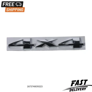 Silver 4X4 3D Rear Tailgate Emblem Badge Nameplate for Dodge Ram 1500 2500 Truck - Picture 1 of 7