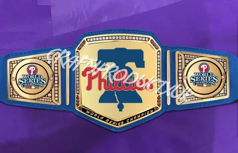 Philadelphia Phillies World Series Championship Belt Cover