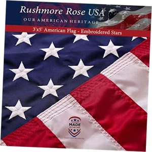 American Flags for Outside 3x5 | American Flag | 100% Made in USA Flags - 3X5 - Picture 1 of 7