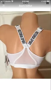 Victorias Secret Incredible Lightweight Sports Bra Medium Support Padded 34D - Picture 1 of 4