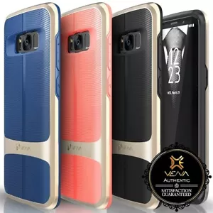For Samsung Galaxy S8 S8+ Luxury Dual Layer Shockproof Slim Grip Case Cover Skin - Picture 1 of 29