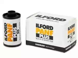 Película negativa blanca y negra ILFORD PANF Plus 50 36exp 135 35 mm CADUCADA 2 rollos - Imagen 1 de 5