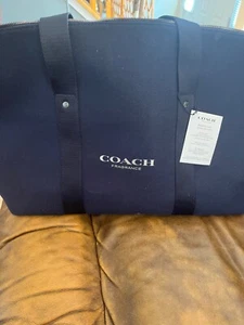 🔥Coach Fragrance Weekend Bag. New! Navy Blue. - Picture 1 of 7