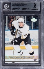 2006-07 Upper Deck Evgeni Malkin #486 Young Guns Exclusives /100 BGS 9