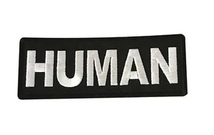 Human Iron On Patch Novelty DIY - Picture 1 of 1