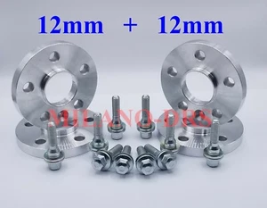 KIT 4 RADNABEN 12 + 12mm PEUGEOT 308 II - 3008 II + OEM-SCHRAUBEN (FLACH) - Bild 1 von 2