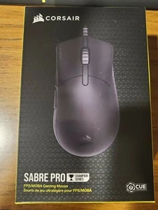 Brand New Corsair Sabre Pro Champion Series Windows Mac 18K Dpi Axon i CUE - Bild 1 von 5