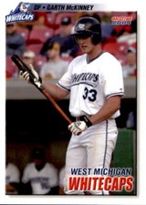 2004 West Michigan Whitecaps Choice #13 Garth McKinney Johnson City Tennessee TN