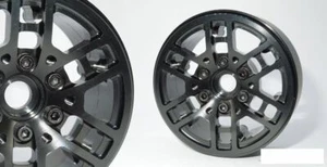 SSD 1.9" Toycoma Beadlock Wheels BLACK SSD00529 Scale wheel 12mm Hex 63g - Picture 1 of 4