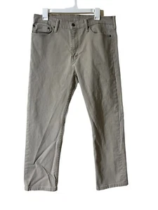 Herrenjeans 34 x 30 Levi's 513 schmale Passform gerades Bein Denim hellbraun hellbraun - Bild 1 von 6