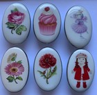 Silver Cross Dolls Coach Built Pram  Ceramic Body Plaque heritage spares parts 
