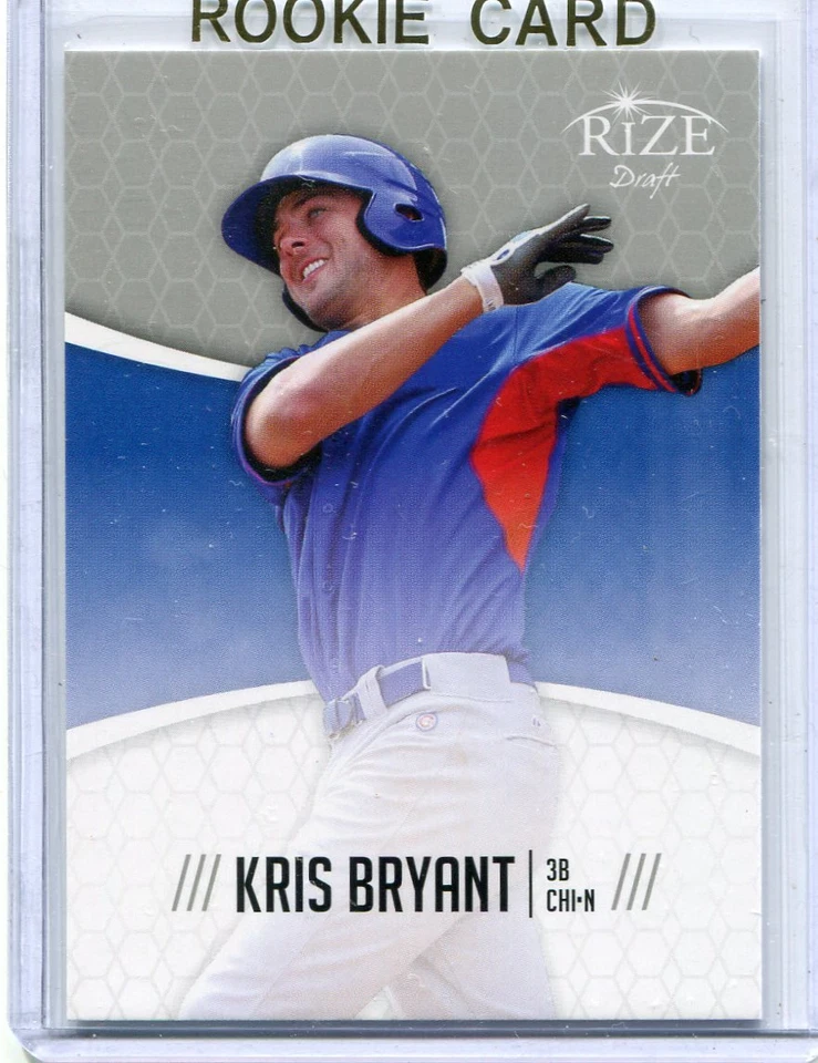 2014  Rize Draft Baseball Card Kris Bryant ROOKIE Chicago Cubs  MINT # 5 - Image 1 of 1