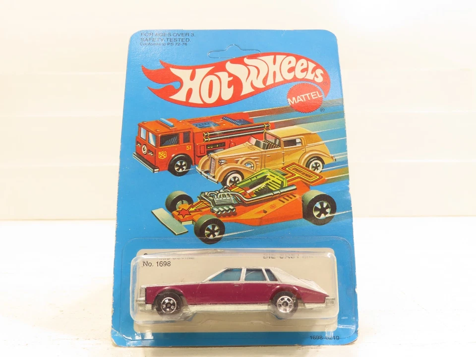 Mattel 1698-0219 Hot Wheels Cadillac Seville Vintage 1982 Hong Kong LN 8170 Foto 1 de 4
