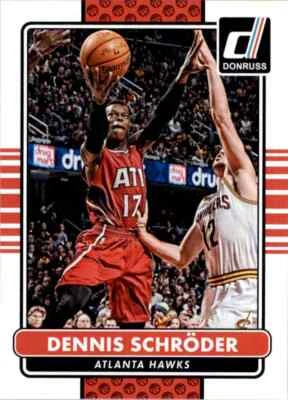 2014-15 Panini Donruss Dennis Schroder Atlanta Hawks #143 - Image 1 of 2