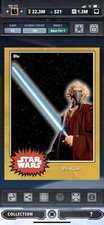Topps Star Wars Digital Card Trader Tier 9 - Gold Plo Koon S4 Base - 100 cc