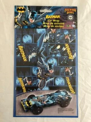 REVELL RMXY9410 BSA PINEWOOD DERBY BATMAN DECALQUE ENVOLTÓRIO DE CARRO NOVO EM FOLHA - Imagem 1 de 4