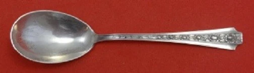 Cuchara de azúcar de plata esterlina Talisman Rose de Frank Whiting 6" Foto 1 de 1