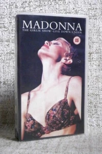 MADONNA THE GIRLIE SHOW-LIVE VHS Tape New NOS WARNER MUSIC VIDEO VTG - Picture 1 of 16