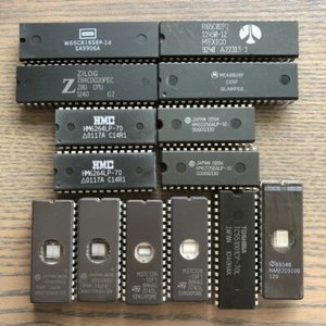 Gemischte generische CPU SRAM ROM IC Set Z80 6502 6809 W65C816 - Bild 1 von 2