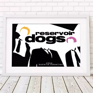 Reservoir Dogs - Classic Tarantino Movie Poster Picture Print - Sizes A5 to A0 - Photo 1/14