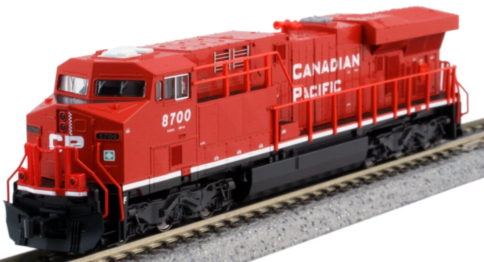KATO 1768944 N SCALE GE ES44AC CANADIAN PACIFIC #8701 LOCOMOTIVE 176-8944 - Image 1 of 1