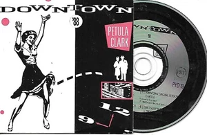 CD CARTONNE CARDSLEEVE 4 TITRES PETULA CLARK DOWNTOWN '88 DE 1988 - Foto 1 di 2
