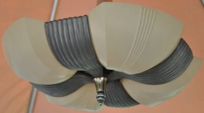 Lámpara de araña baquelita J C Virden Claremont Series Art Deco 4 cortinas deslizantes Foto 1 de 4