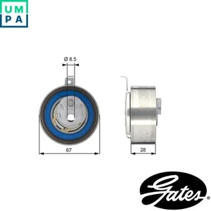 TENSIONER PULLEY TIMING BELT T43152 FOR PORSCHE CAYENNE AUDI Q7/Van Q5 A8/D4 - Picture 1 of 6