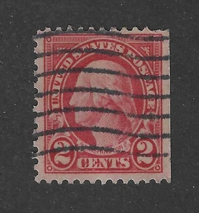 Scott # 634b, 2 cents carmine lake, 1926-34,VF - Picture 1 of 1