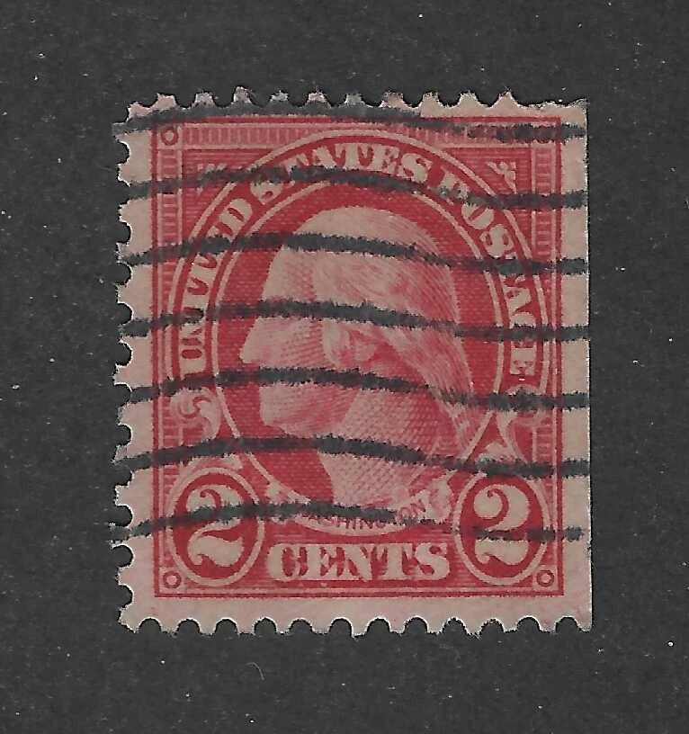 Scott # 634b, 2 cents carmine lake, 1926-34,VF - Image 1 of 1