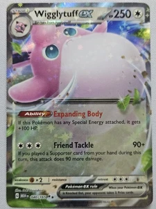 Wigglytuff ex - Double Rare SV: Scarlet & Violet 151 040/165 NM - Picture 1 of 2