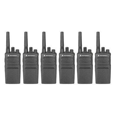 6 x MOTOROLA XT420 PMR446 Funkgerät mit Standlader - Profi Qualität - lizenzfrei - Bild 1 von 4
