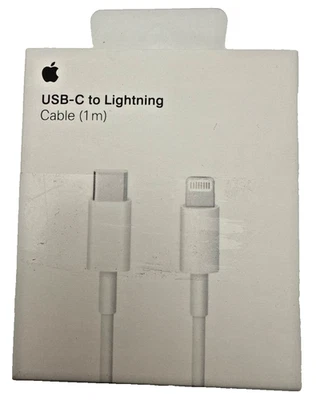 Fast Charging Cable USB-C Apple iPhone 11 12 13 13pro 13 promax Retail Box  1m - Image 1 of 4
