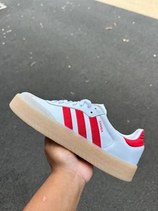 Adidas Para Mujer Samba OG Cuero Zapatos Informales Tenis Rojo ID0438 5.5-9w - Imagen 1 de 7