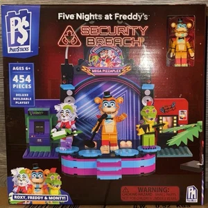 Five Nights at Freddy’s Security Breach PhatMojo Buildable Deluxe Set FNaF - Picture 1 of 6
