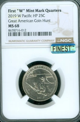 2019 W WAR IN PACIFIC PARK NGC MS68 PQ MAC FINEST MAC SPOTLESS RARE * - Image 1 of 2